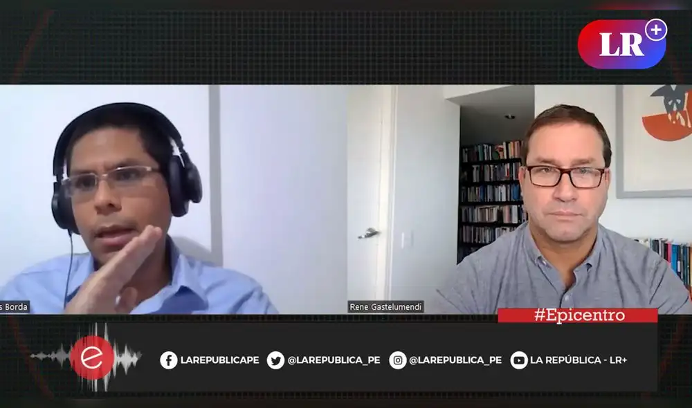 Guillermo Flores, candidato a la alcaldía de Lima por Partido Morado. Foto: captura de LR+