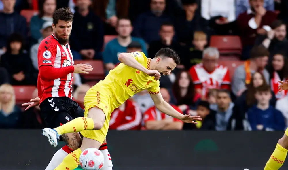 Liverpool visitó al Southampton por la penúltima fecha de la Premier League. Foto: EFE Liverpool visitó al Southampton por la penúltima fecha de la Premier League. Foto: EFE