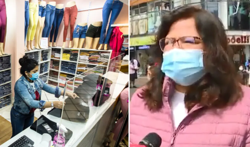 Afectados. Los comerciantes del emporio de Gamarra alistan una próxima marcha, a fin de que el gobierno escuche su pliego de reclamos. Video: Canal N