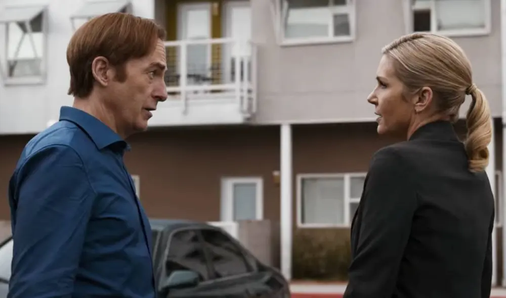 El penúltimo capítulo de la primera mitad de la temporada final de "Better call Saul" deja todo listo para que Saul, Kim, Lalo y Gustavo se metan en graves problemas. Foto: captura de Netflix