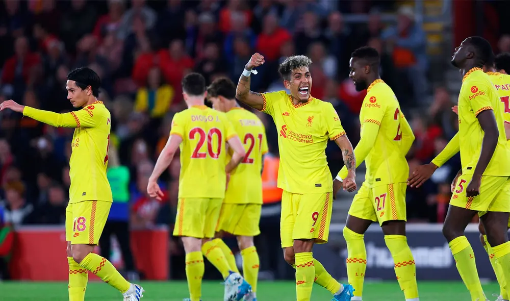 Liverpool visitó la casa del Southampton por la penúltima fecha de la Premier League. Foto: Liverpool FC