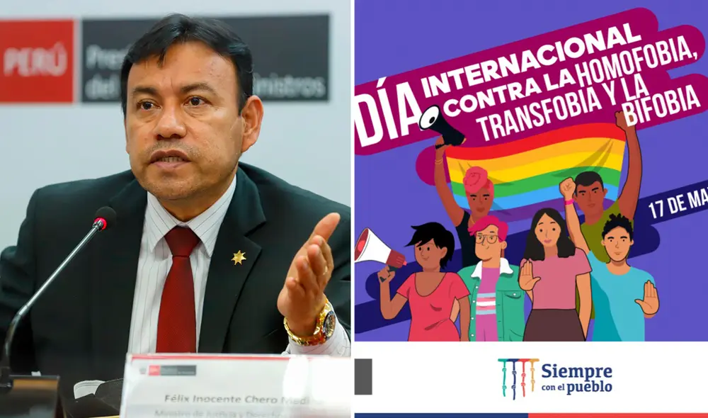 Felix Chero Medina es uno de los ministros del Gobierno de Pedro Castillo. Foto: composición/ Andina/ Ministerio de Justicia y Derechos Humanos Felix Chero Medina es uno de los ministros del Gobierno de Pedro Castillo. Foto: composición/ Andina/ Ministerio de Justicia y Derechos Humanos