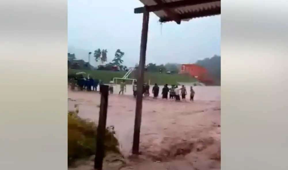 Indeci informó que las autoridades locales iniciaron las acciones de respuesta. Foto: Indeci