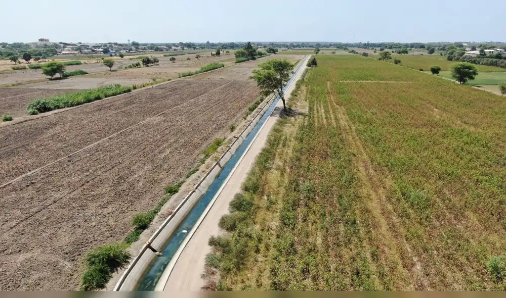 Canal Quiroz beneficiará a 40.000 familias del valle San Lorenzo. Foto: Midagri. Canal Quiroz beneficiará a 40.000 familias del valle San Lorenzo. Foto: Midagri.
