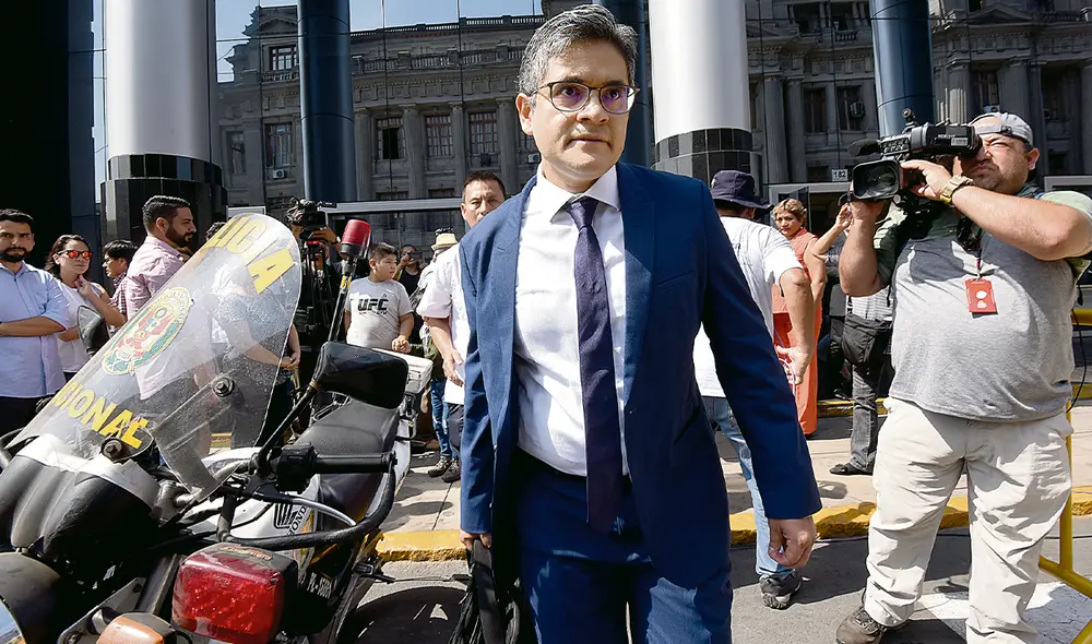 Subsanación. Fiscal José Domingo Pérez presentó acusación corregida contra Keiko Fujimori, dirigentes y militantes de FP. Foto: La República