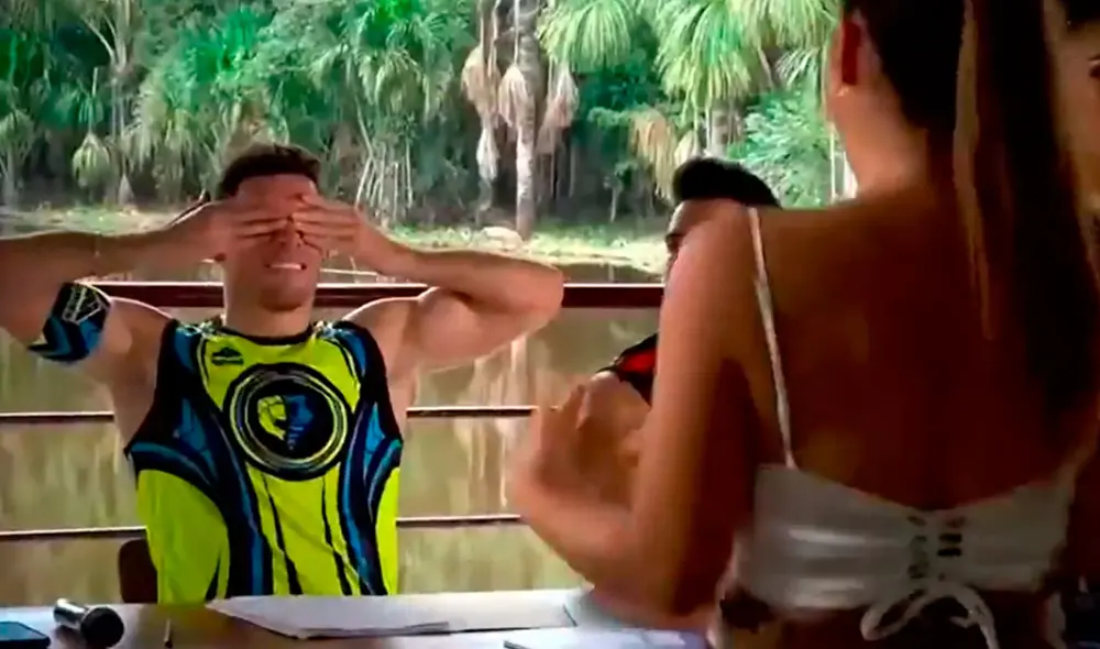 Patricio Parodi se acuerda de Luciana y decide no ver baile de joven postulante en casting. Foto: captura/América TV