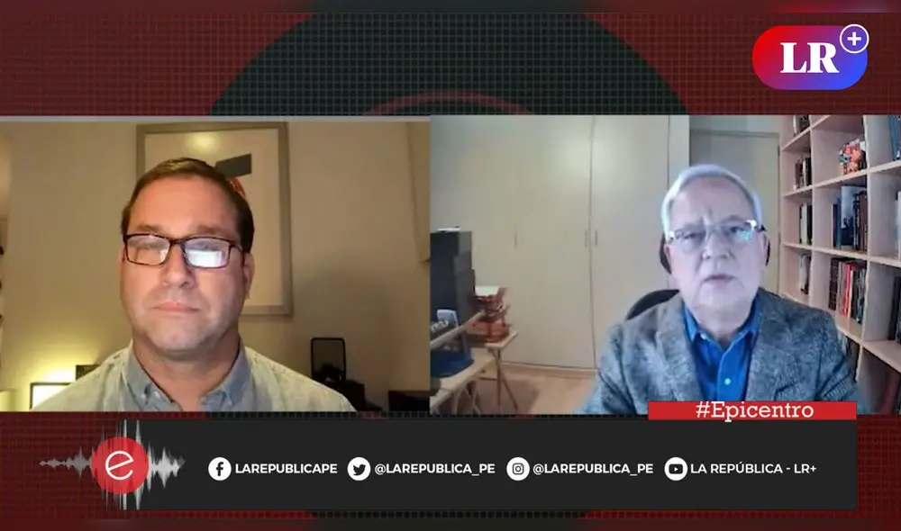 César Hildebrandt en "Grado 5" de Epicentro TV. Foto: captura de LR+ César Hildebrandt en "Grado 5" de Epicentro TV. Foto: captura de LR+