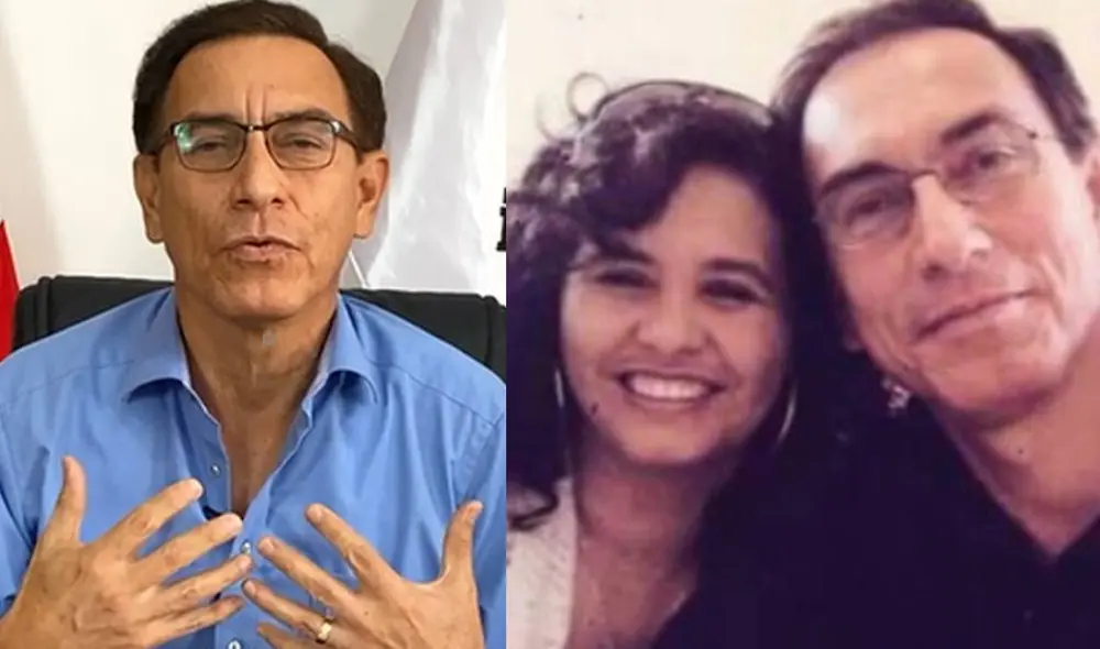 Martín Vizcarra y su esposa Maribel Díaz. Foto: captura de Facebook/ Twitter Martín Vizcarra y su esposa Maribel Díaz. Foto: captura de Facebook/ Twitter
