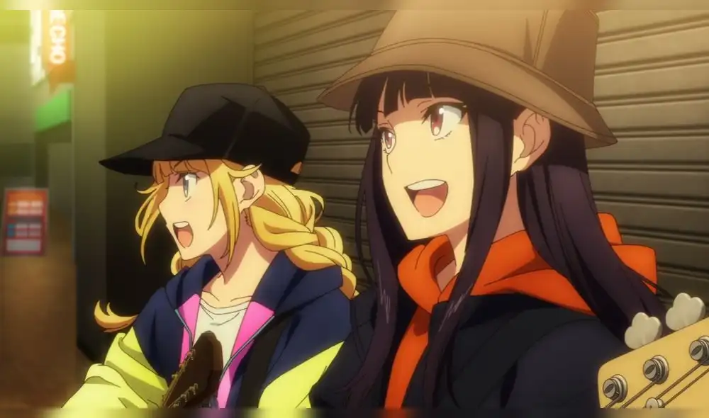 Eiko y Nanami en el avance del capítulo 8 de "Paripi koumei". Foto: P.A. Works Eiko y Nanami en el avance del capítulo 8 de "Paripi koumei". Foto: P.A. Works