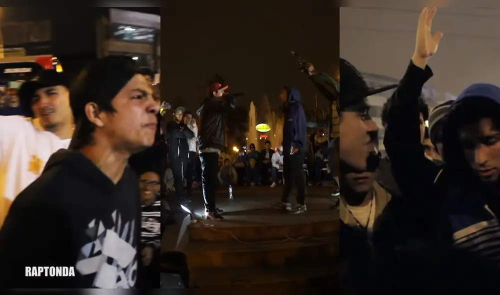 Algunas de las batallas más virales del 'underground' peruano. Composición de LR