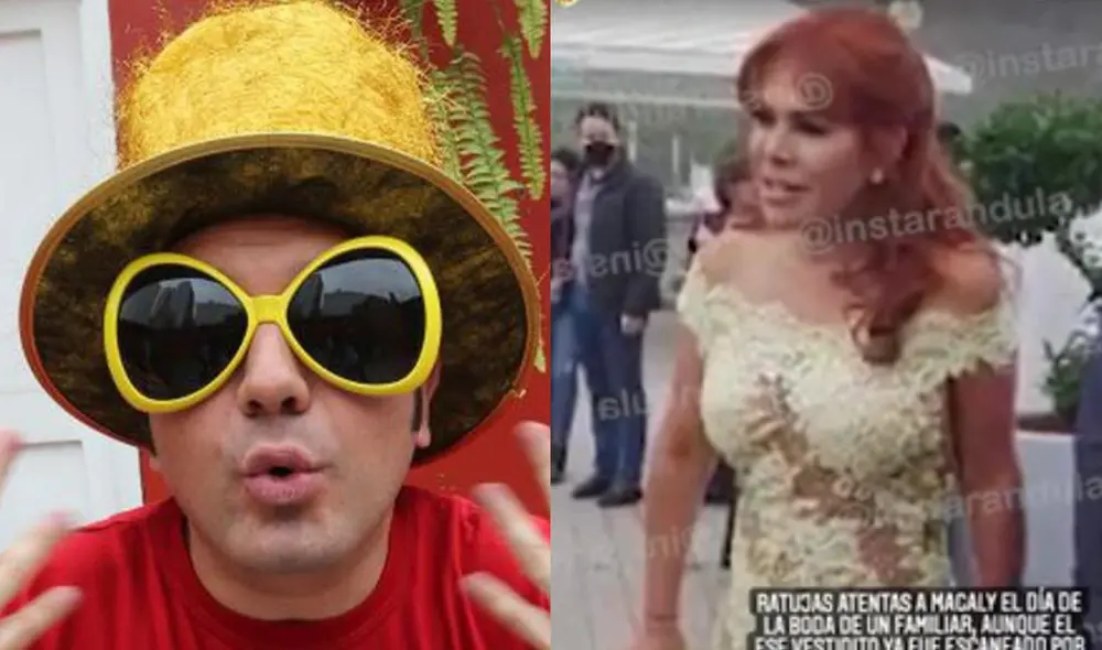 'Metiche' recordó las revelaciones que hizo Jessica Newton sobre el vestido de Magaly. Foto: composición/GLR/ Instagram 'Metiche' recordó las revelaciones que hizo Jessica Newton sobre el vestido de Magaly. Foto: composición/GLR/ Instagram