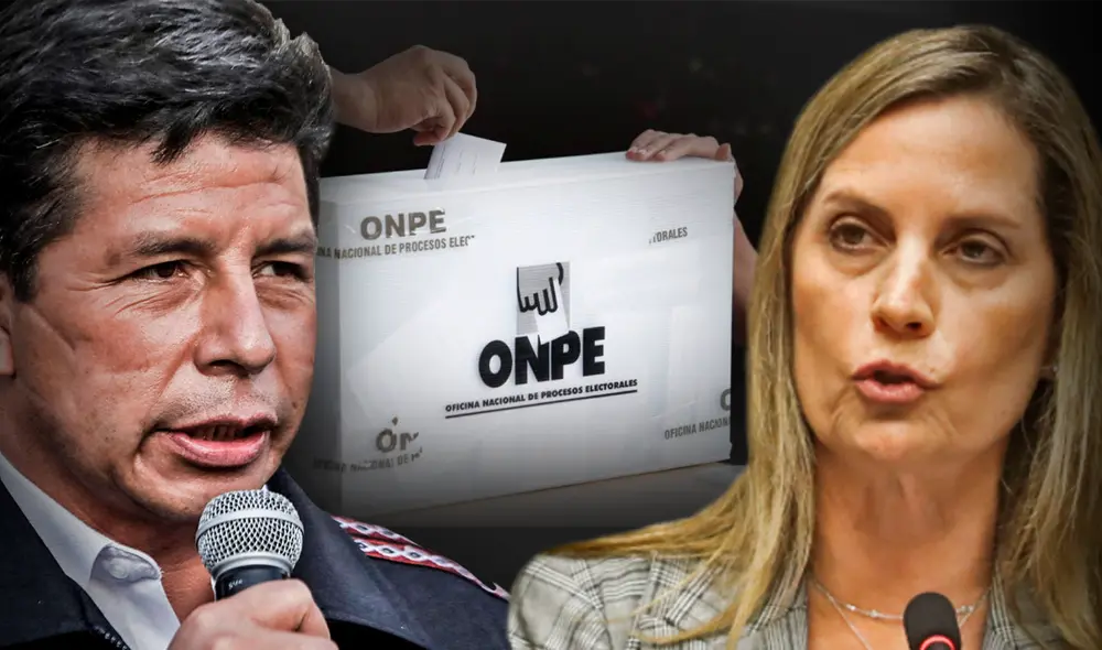 Pedro Castillo y Maria del Carmen Alva se encuentra en una crisis de aprobación frente a la población. Foto: Composición por Fabrizio Oviedo / La República.