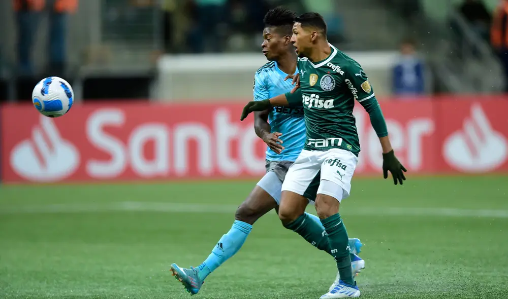 Emelec y Palmeiras igualan sin goles en Brasil por Copa libertadores. Foto: @Libertadores