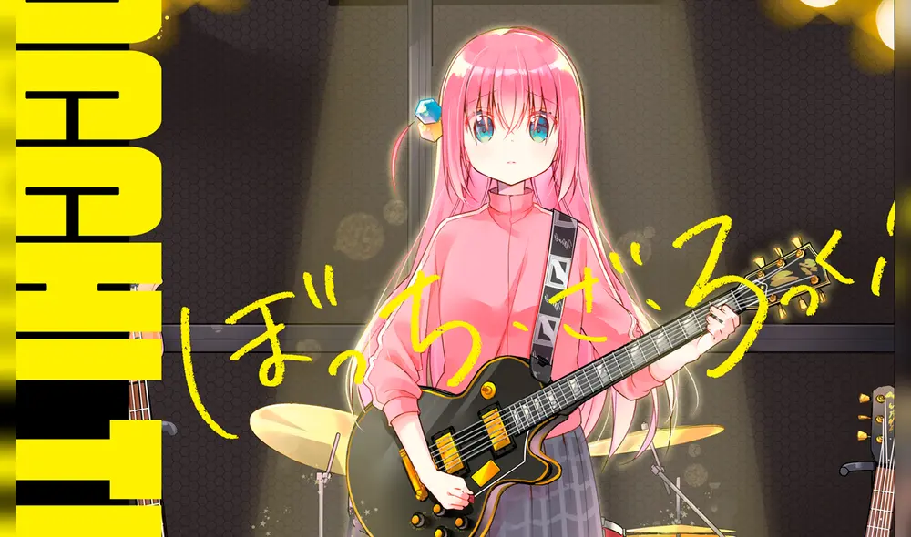 Hitori Gotou en el manga de "Bocchi the Rock!". Foto: Houbunsha