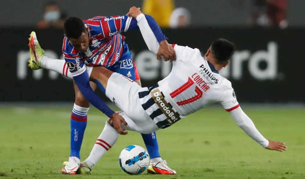 Alianza Lima cayó ante Fortaleza y es último del Grupo F con un punto. Foto: EFE