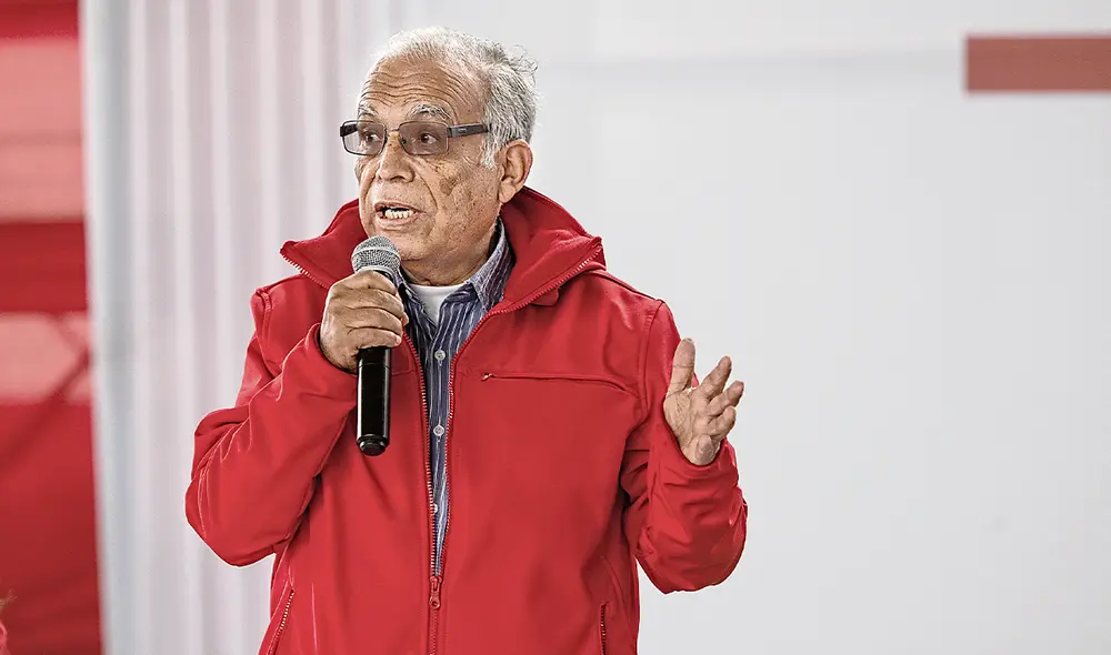 Palabras. Aníbal Torres pidió confrontar las pruebas. Foto: difusión