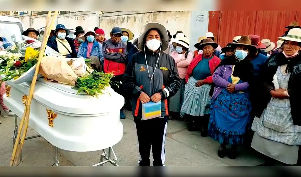 Piden justicia. Pobladores exigen esclarecer el crimen. Foto: La República