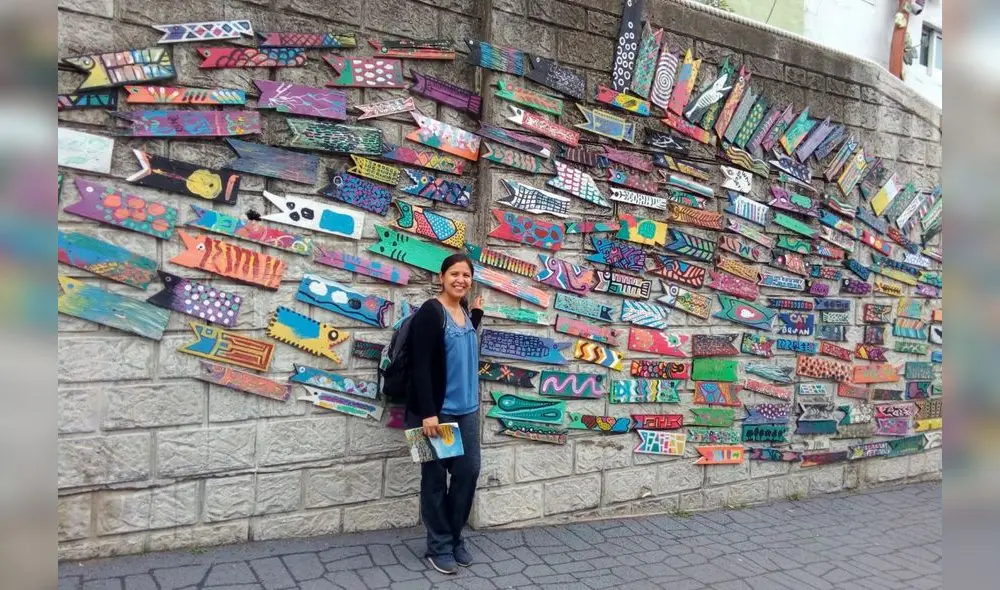 Susan Calderón tiene 37 años y trabaja actualmente en Singapur. Foto. Andina Susan Calderón tiene 37 años y trabaja actualmente en Singapur. Foto. Andina