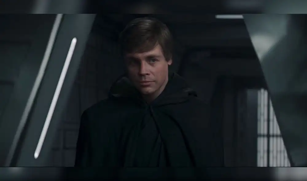 Luke, Mark Hamill, tuvo un CGI muy fuerte para The Mandalorian. Foto: Disney Plus.