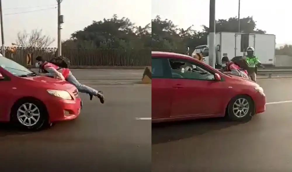 Accidente ocurrió la mañana de este jueves. Foto: composición La República