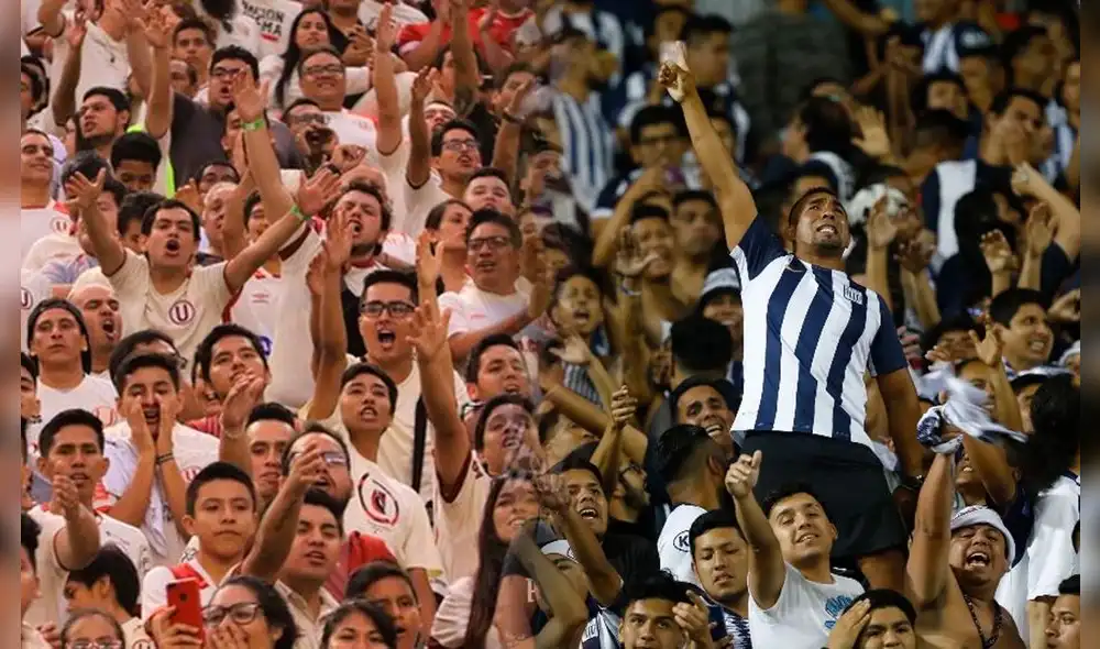 Los hinchas merengues han llenado mas veces su estadio que los blanquiazules. Foto: Liga 1