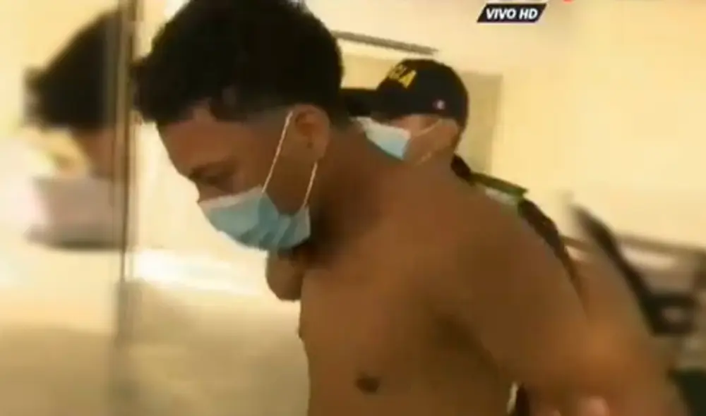 El delincuente responde al nombre de Roberto Alvarado Rojas. Foto: captura de ATV Noticias