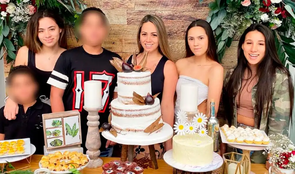 Melissa Klug cuenta con cinco hijos de tres padres diferentes. Foto: Instagram