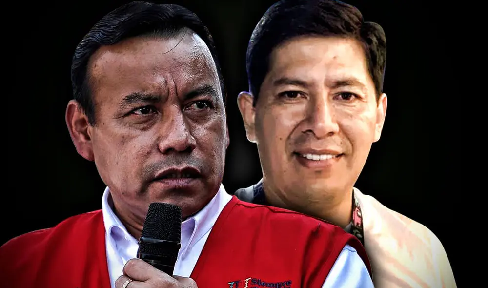 Félix Chero Medina dijo que no se reunión con un emisario del INPE para mandar un mensaje a Zamir Villaverde. Foto: composición Gerson Cardoso / La República