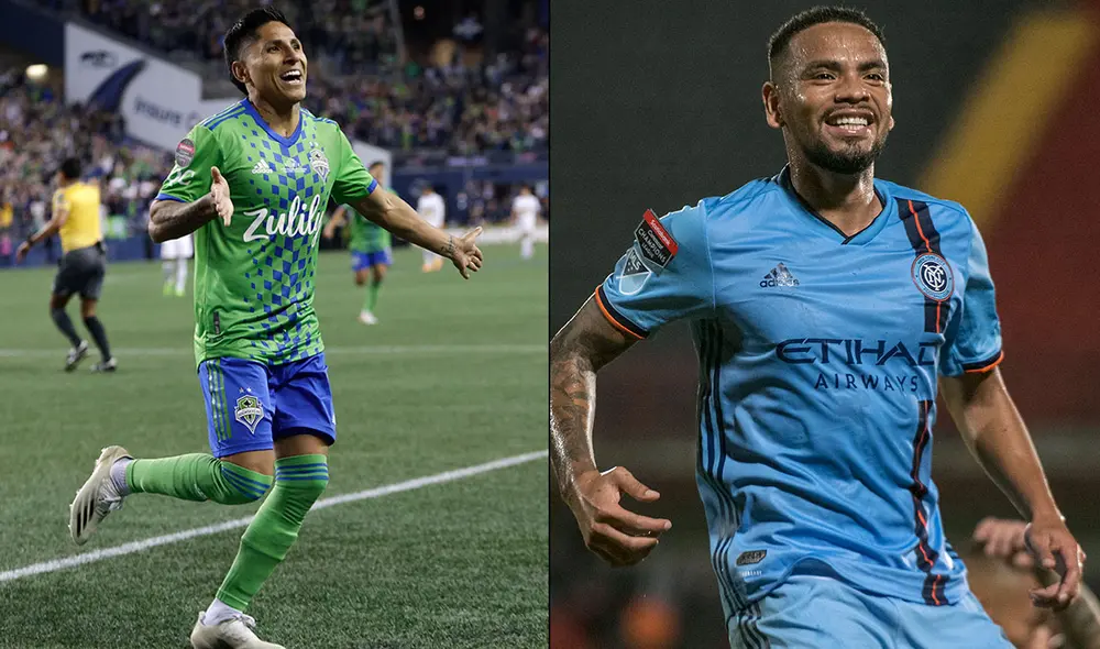 Raúl Ruidíaz y Alexander Callens han salido campeones de la MLS con sus respectivos equipos. Foto: composición de AFP