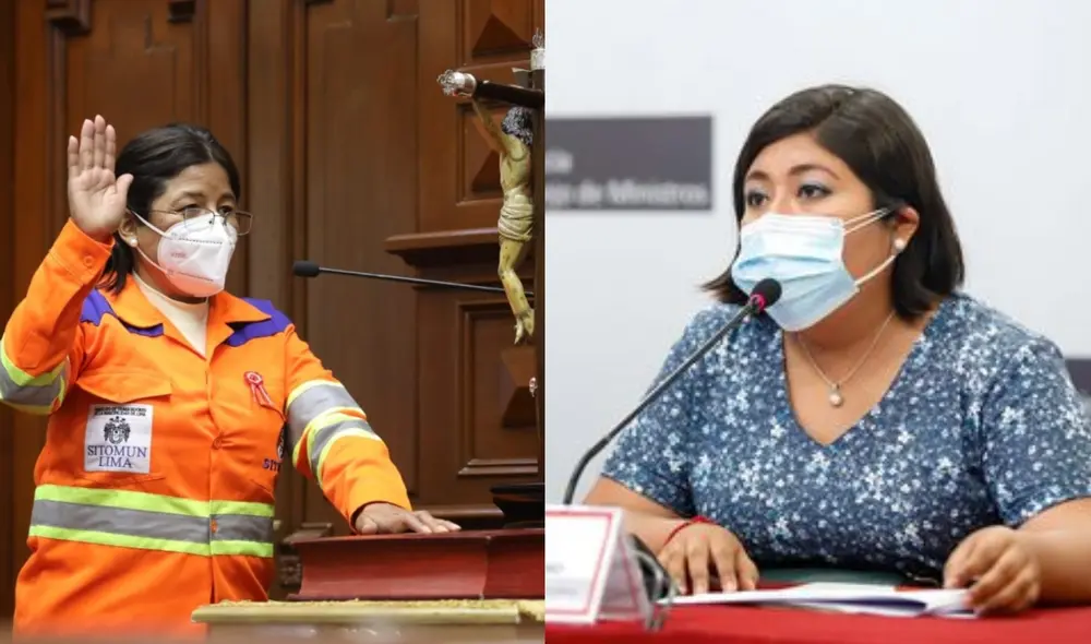 Fuerza Popular reunió 22 firmas y presentó una moción de censura contra Betssy Chávez. Foto: composición/ Congreso.