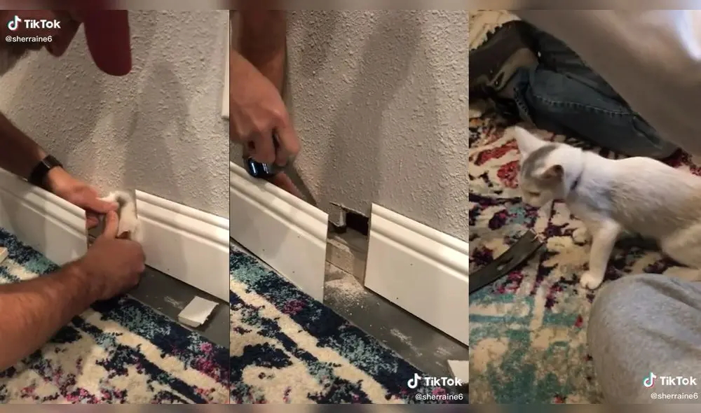 En el lugar también estaban los familiares del hombre. Foto: composición/ @sherraine6/TikTok En el lugar también estaban los familiares del hombre. Foto: composición/ @sherraine6/TikTok