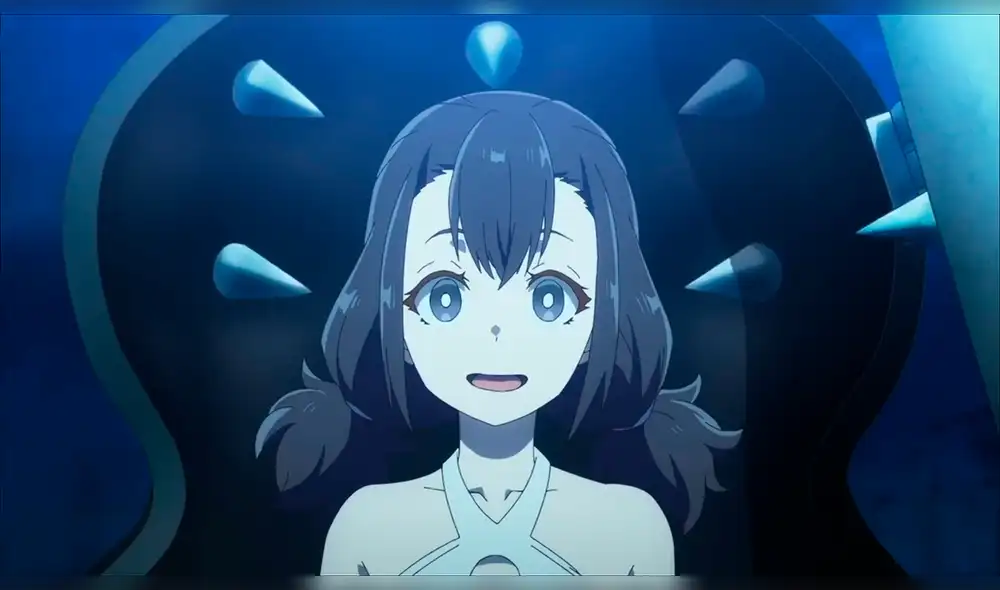 La niña misteriosa que fue empalada por Manon en el episodio 7 de "Shokei shoujo no virgin road". Foto: J.C. Staff