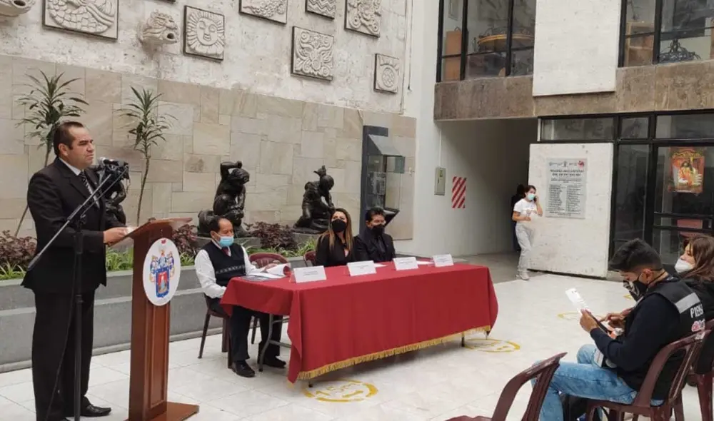 Lanzamiento de concurso fue en ceremonia protocolar. Foto: Municipalidad de Arequipa. Lanzamiento de concurso fue en ceremonia protocolar. Foto: Municipalidad de Arequipa.