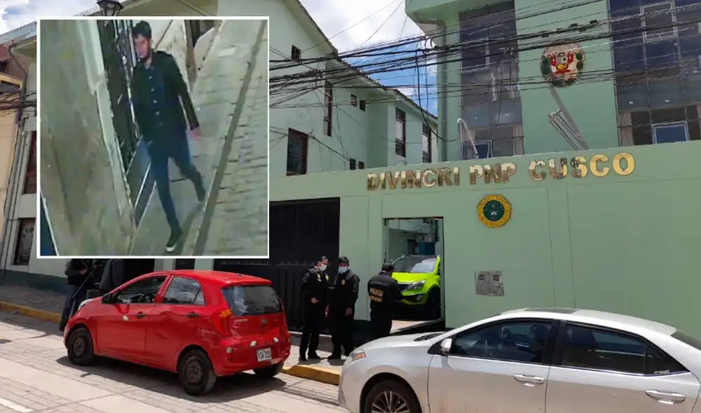 Cámara de seguridad permitió identificar a presunto asesino. Foto: Divincri