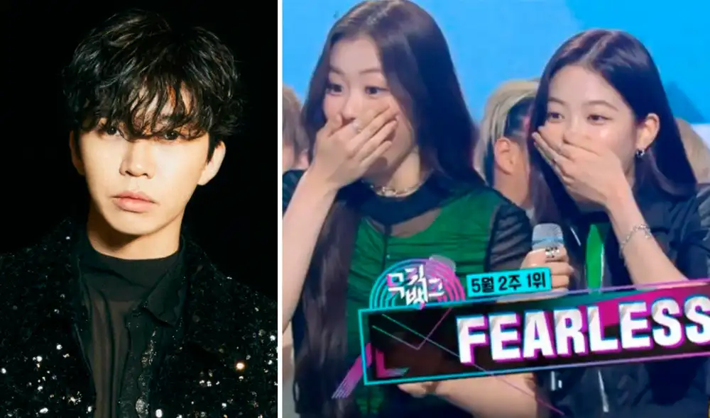 Internautas creen que el puntaje de LE SSERAFIM habría sido manipulado en Music Bank. Foto: composición Naver/KBS