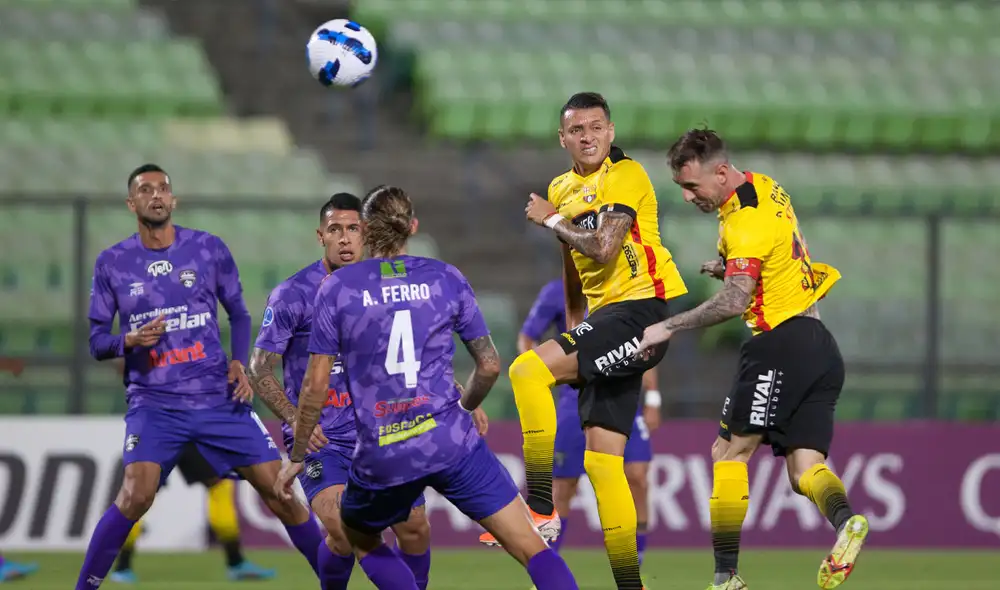 Barcelona y Metropolitanos igualan en Venezuela por la Copa Sudamericana. Foto: @sudamericana
