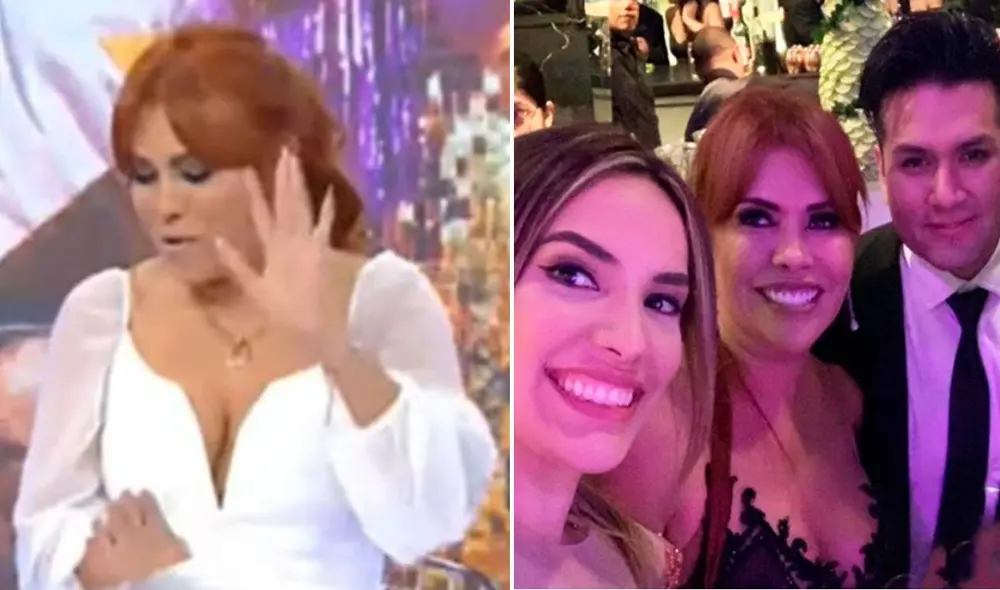 Magaly Medina estalló de risa con el comentario de Rafael Fernández. Foto: composición/ captura de ATV/ Instagram