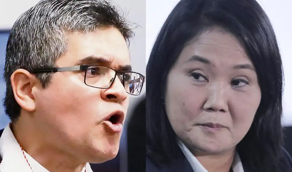 José Domingo Pérez, fiscal miembro del equipo especial, habló sobre la investigación que se viene realizando contra Keiko Fujimori. Foto: composición/La República