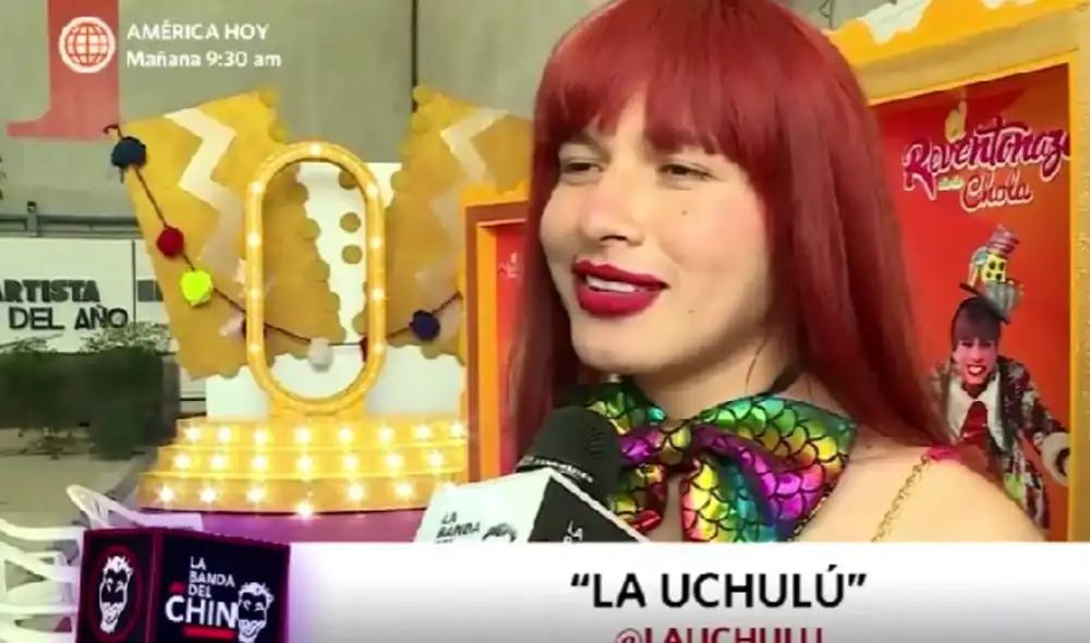 La 'Uchulú' quiere ser parte del elenco de "Al fondo hay sitio". Foto: captura América TV