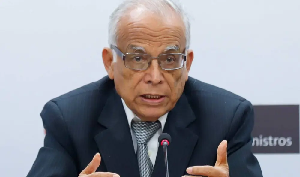Aníbal Torres, presidente del Consejo de Ministros del Perú. Foto: PCM