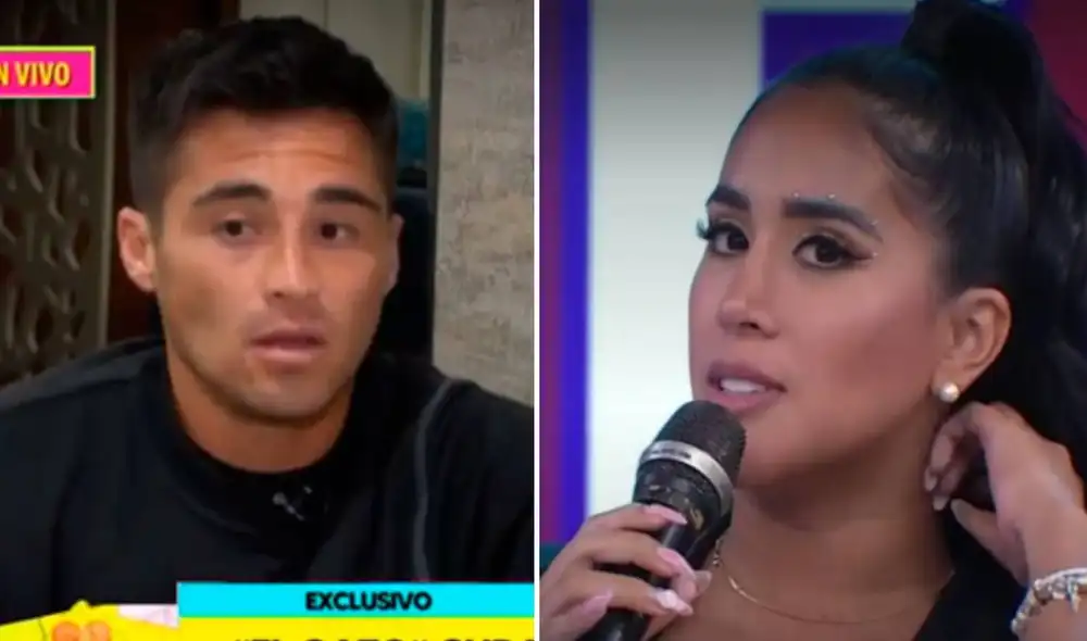 Peluchín leyó parte de la querella que interpuso Rodrigo Cuba a Melissa Paredes. Foto: captura Willax / América TV