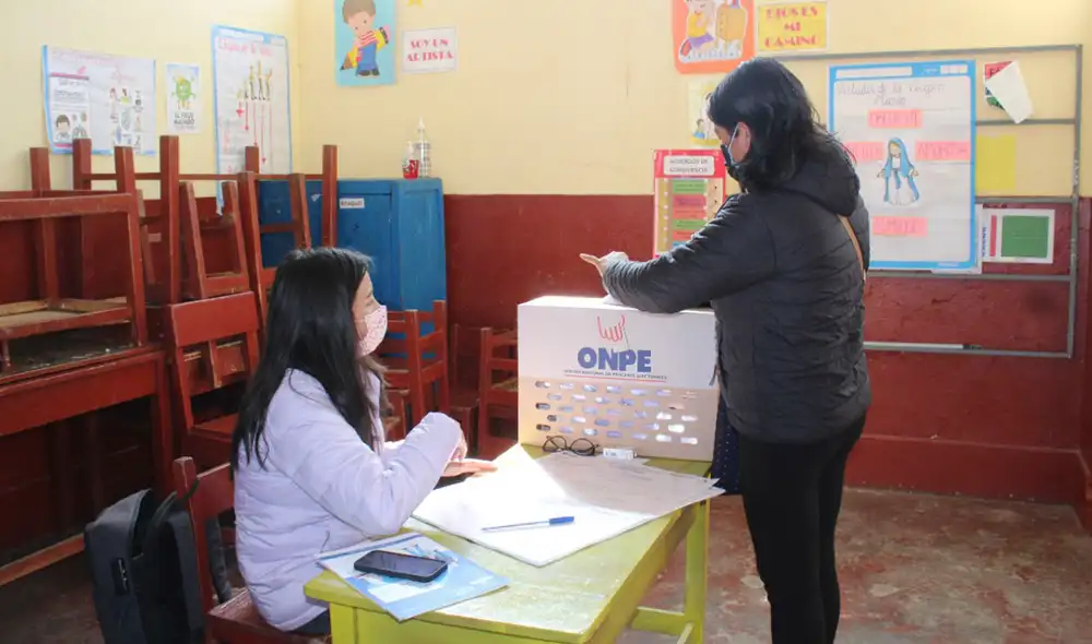La plataforma estará disponible hasta el viernes 3 de junio. Foto: ONPE