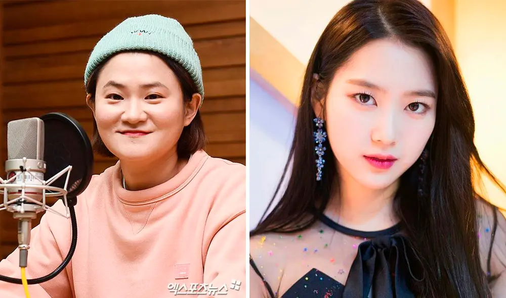 Kim Shin Young y Jiho se hicieron amigas cuando la segunda formaba parte de OH MY GIRL. Foto: SportsNews/Dispatch