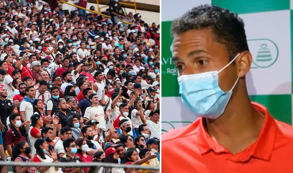 Juan Pablo Varillas dejó en claro su simpatía por la 'U'. Foto: composición DirecTV Sports/Universitario