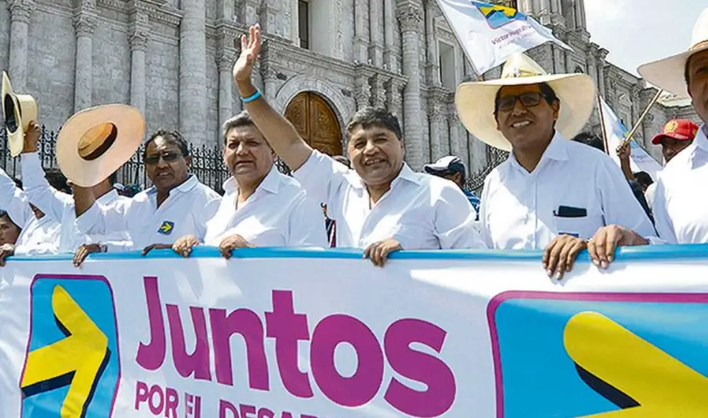 Según hermano de Víctor Hugo Rivera, el movimiento Juntos por el Desarrollo no debería usar símbolo de la flecha. Foto: La República.