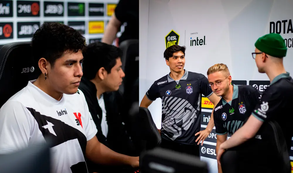 Thunder Awaken y OG se enfrentarán en una serie bo3 el 21 de mayo. Foto: ESL - composición La República