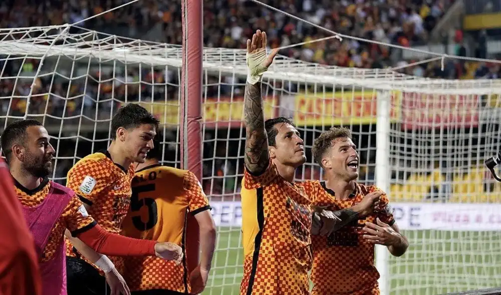 Lapadula busca volver a la Serie A con el Benevento. Foto: Benevento. Lapadula busca volver a la Serie A con el Benevento. Foto: Benevento.