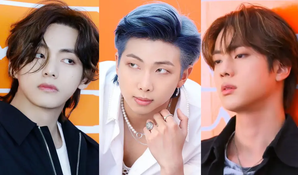Taehyung, Namjoon y Jin de BTS presentaron un podcast para ARMY previo a su comeback grupal. Foto: composición La República / BIGHIT