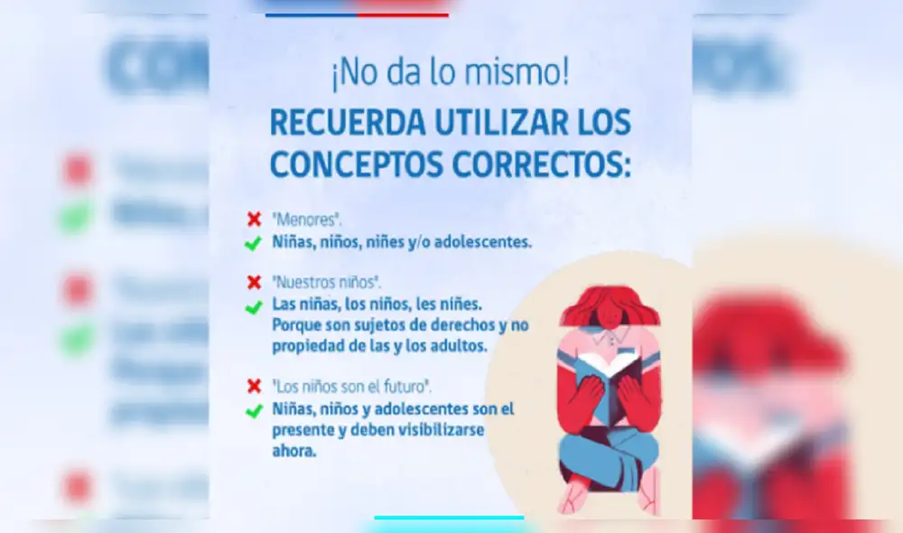 Esta publicación ha generado polémica en redes sociales como Instagram y Twitter. Foto: Twitter/Subsecretaría de la niñez