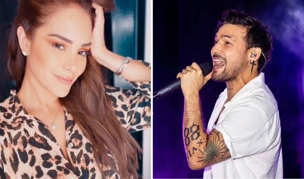 Karen Schwarz no podrá estar junto a su esposo en México. Foto: composición/ Instagram